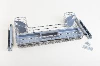 Корзина выдвижная под мойку, с шариковыми направляющими, с доводчиком плавного закрывания